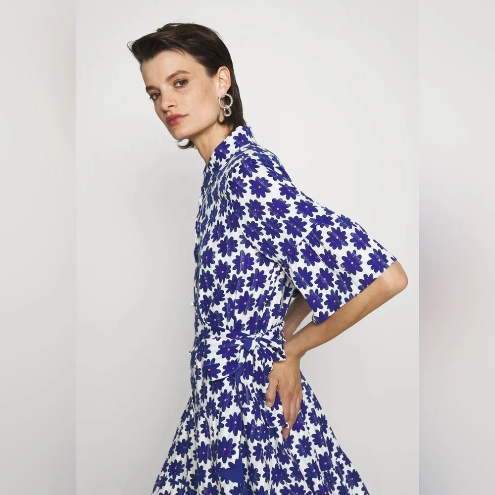 Diane von Furstenberg
BEATA DRESS - Shirt dress with pockets - Picture 2 of 16